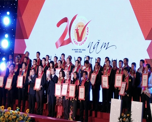 50 doanh nghiệp liên tục đạt danh hiệu HVNCLC trong 20 năm
